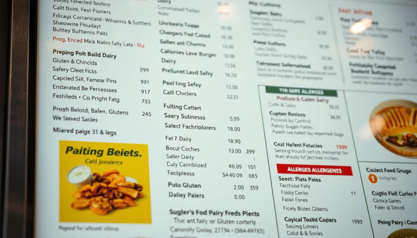 panera bread allergen menu