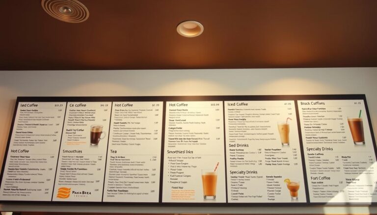 panera bread beverage menu