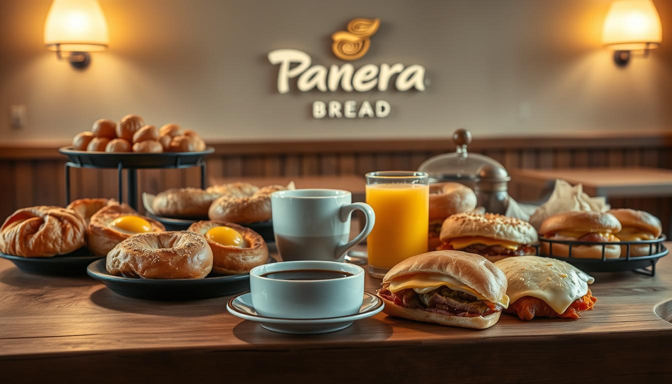 panera bread breakfast menu