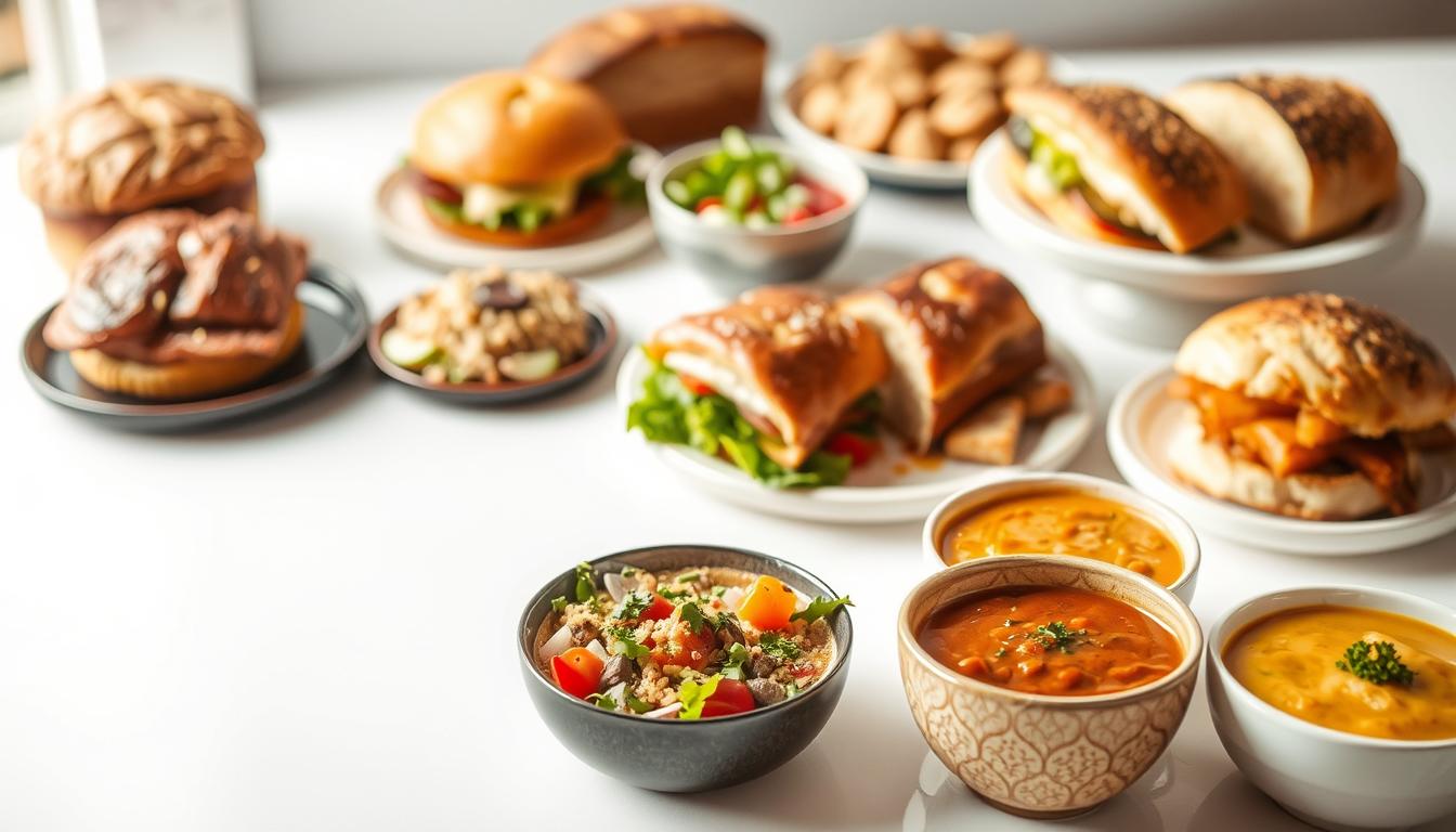 panera bread catering menu