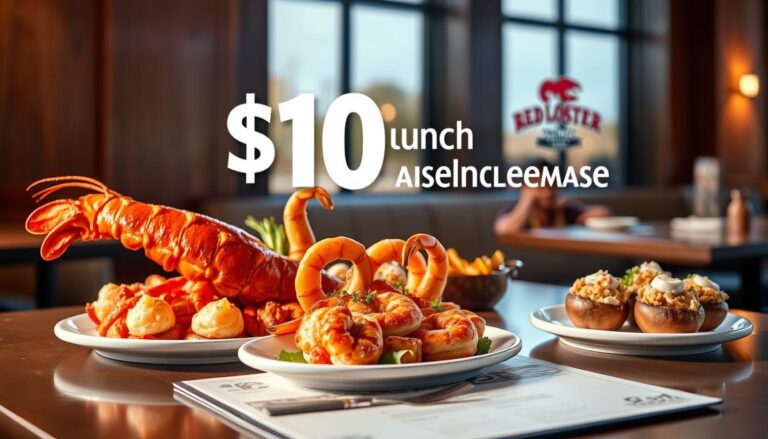red lobster $10 lunch menu