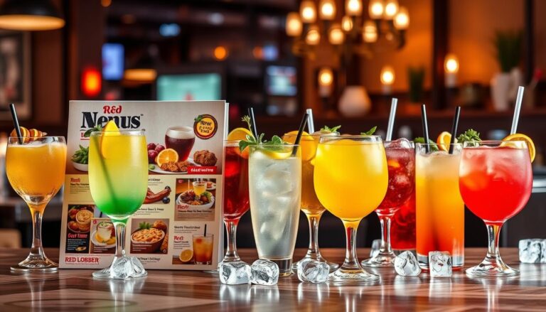 red lobster drink menu