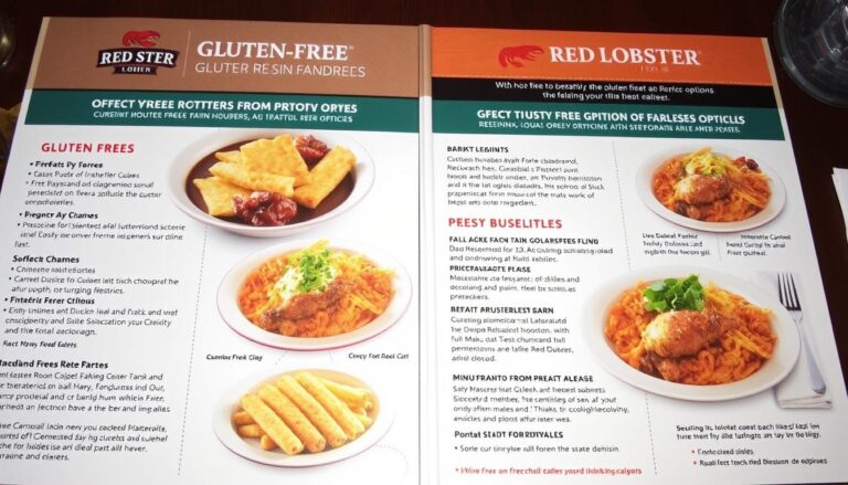 red lobster gluten free menu