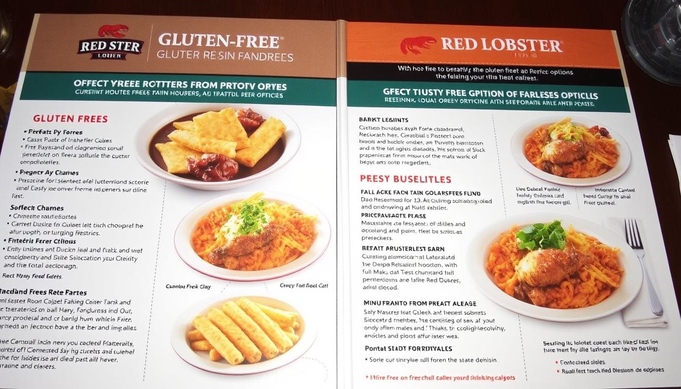 red lobster gluten free menu