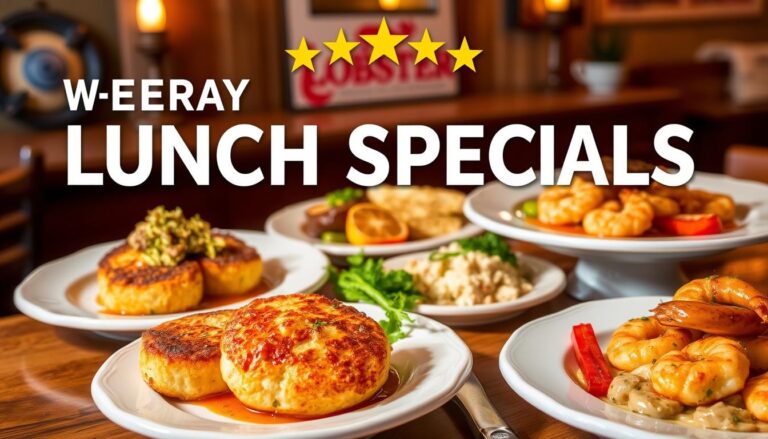 red lobster weekday lunch menu