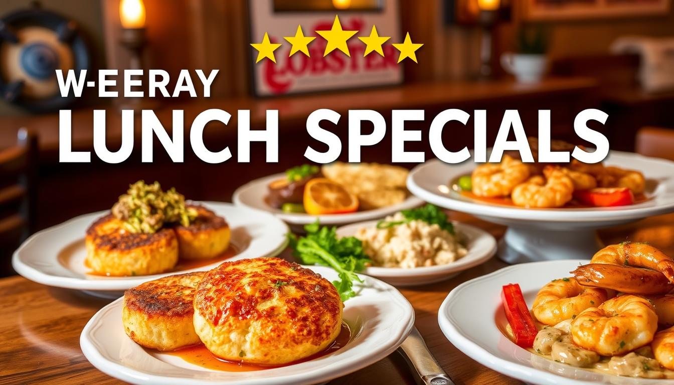 red lobster weekday lunch menu