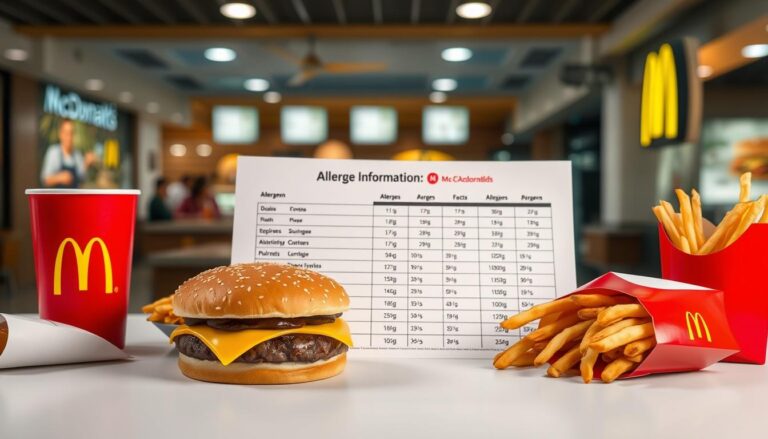 McDonald's Allergen Menu