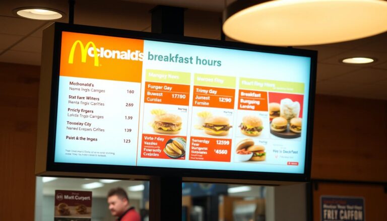 McDonald's Breakfast Menu Hours