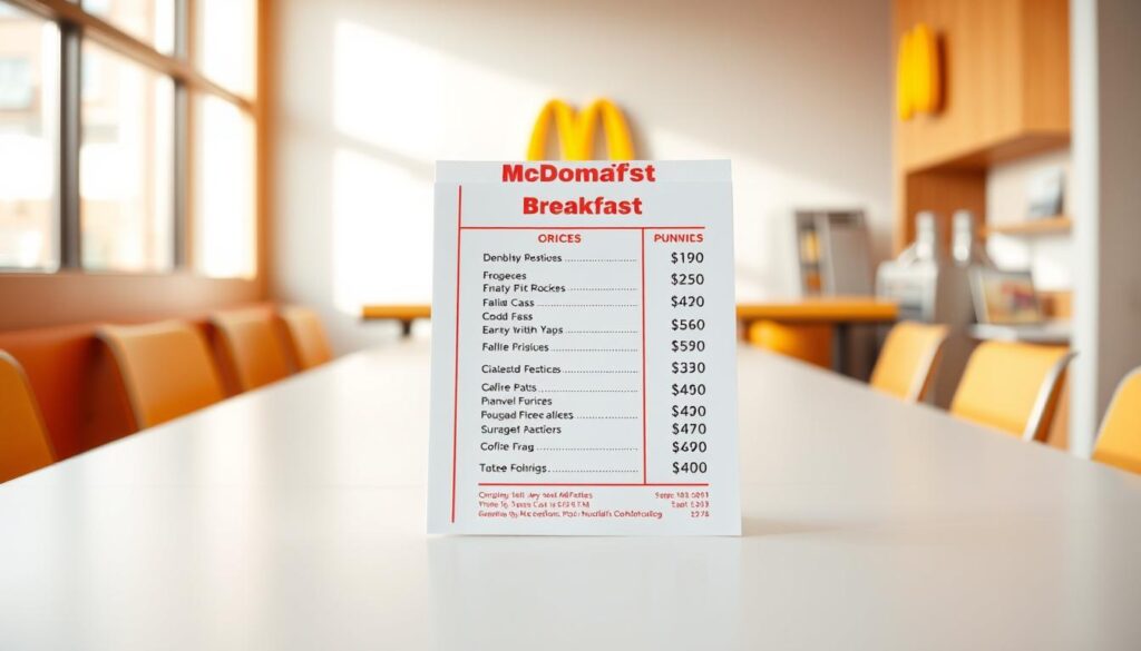 McDonald's breakfast prices McDonald's breakfast prices