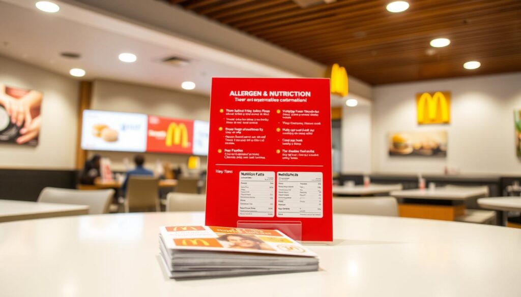 allergen info at McDonald's allergen info at McDonald's