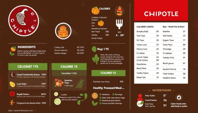 chipotle mexican grill menu nutrition